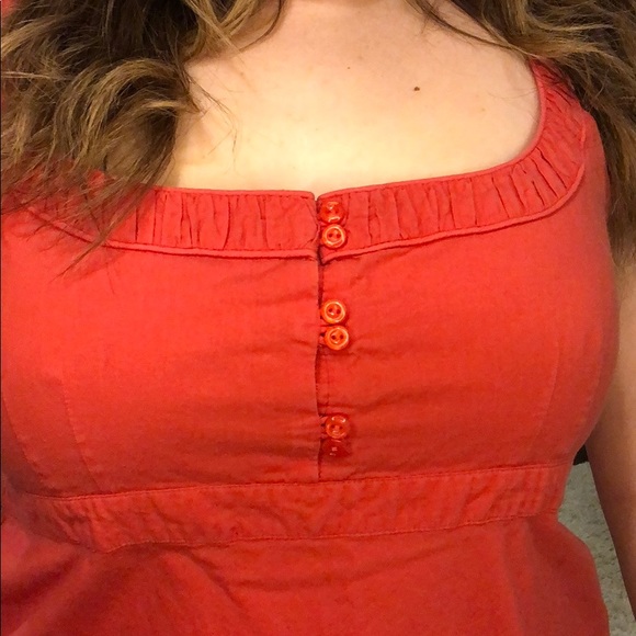 Summer Tank with Button detail - Picture 2 of 4